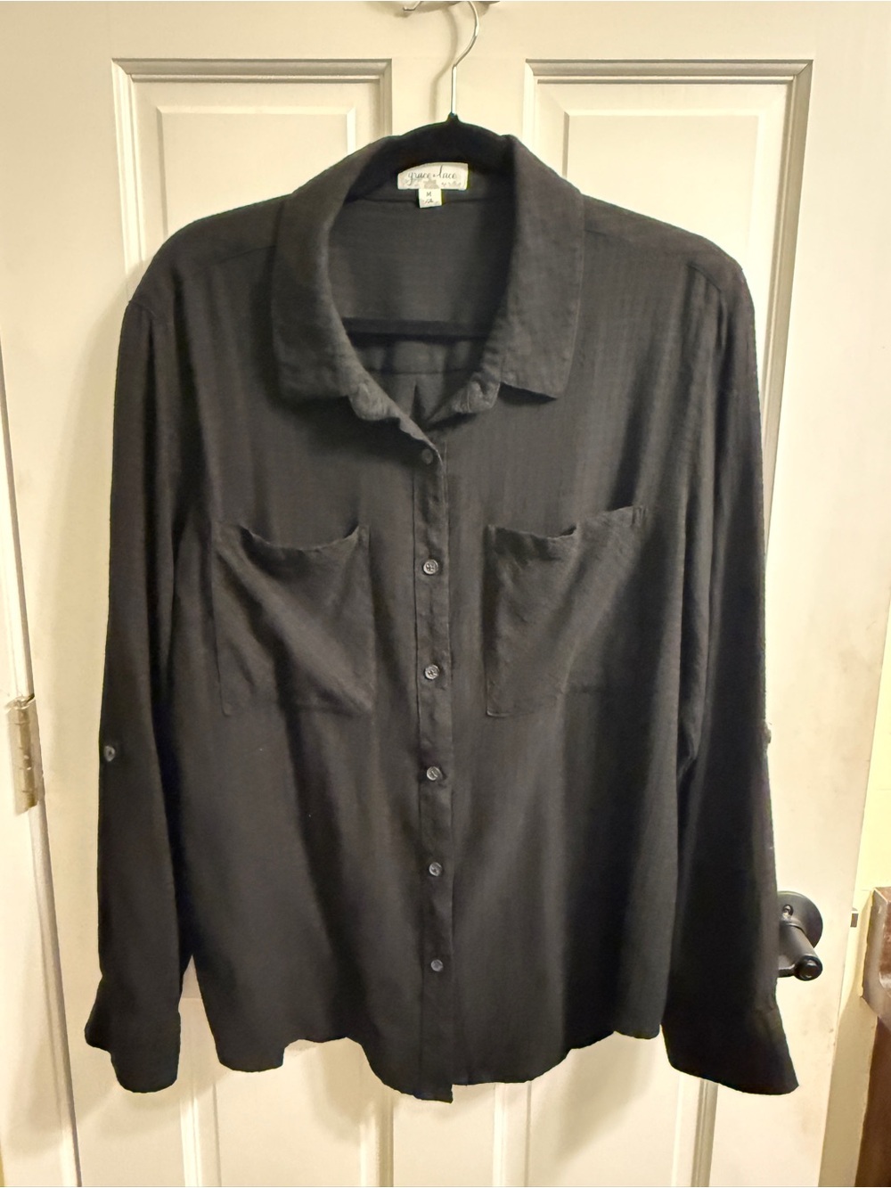 Grace & Lace Women’s Button Up Shirt